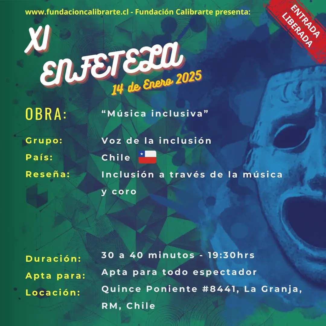 XI ENFETELA 14 DE ENERO “Música inclusiva” - Voz de la inclusión