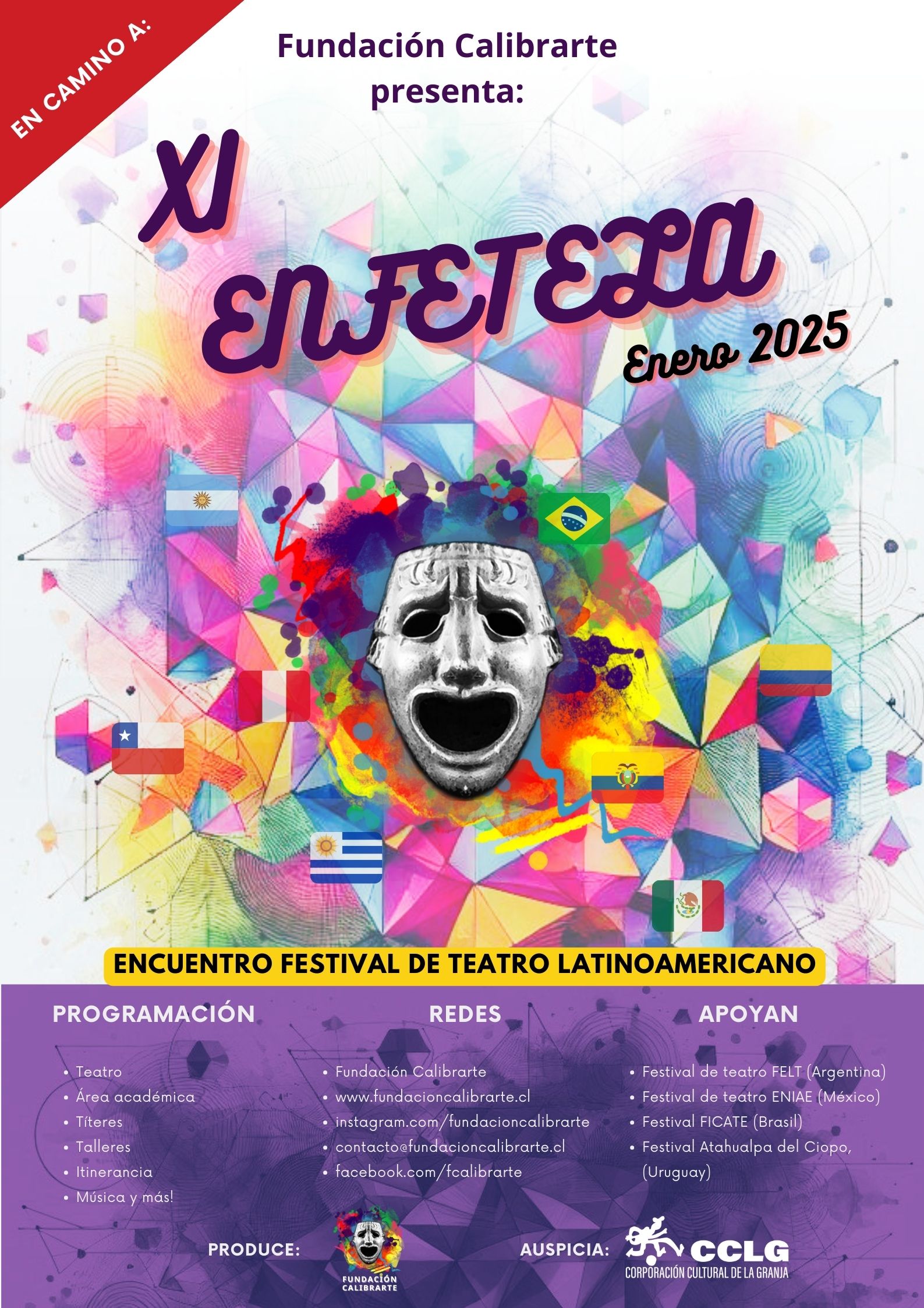 XI ENFETELA 9 DE ENERO Itinerancia - "Papi Lucho" - La compañía solitaria