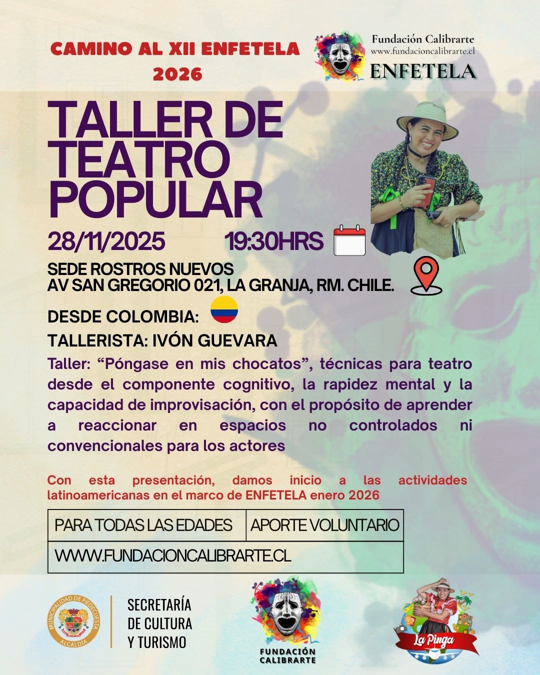 Taller de teatro con Ivón Guevara