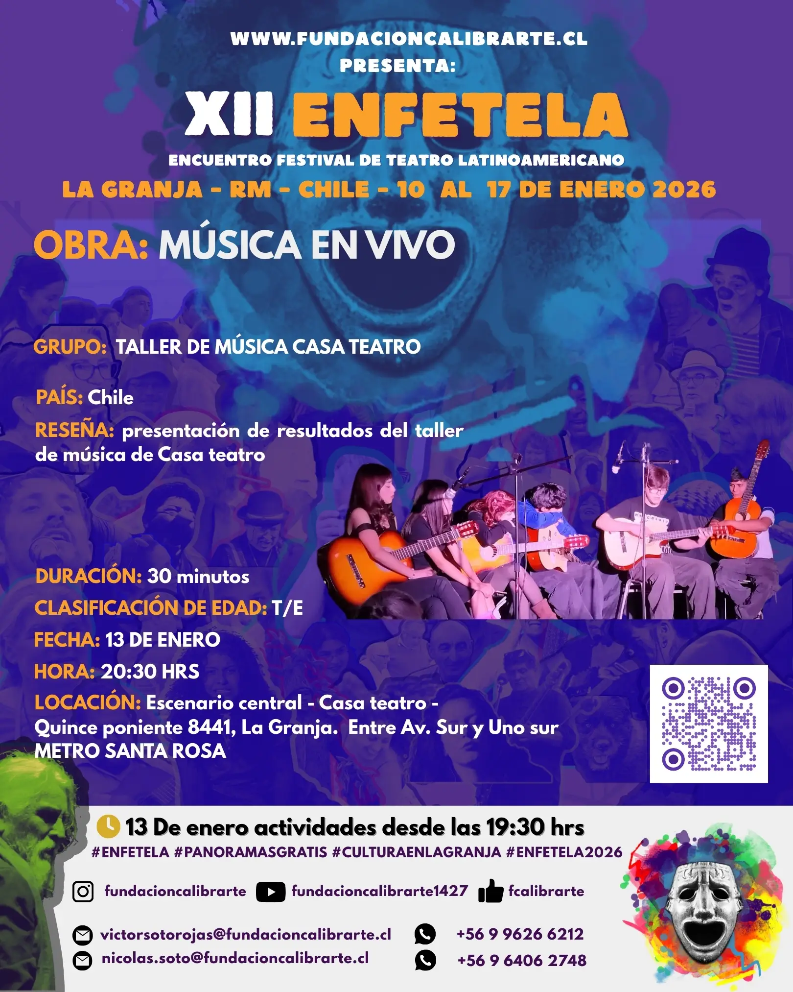 Taller de música casa teatro